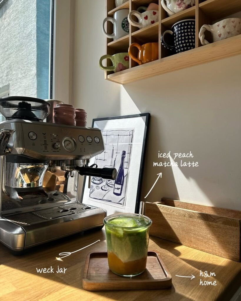 coffee bar nook decor ideas 