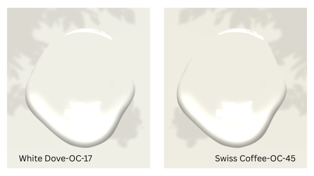 white dove vs swiss coffee