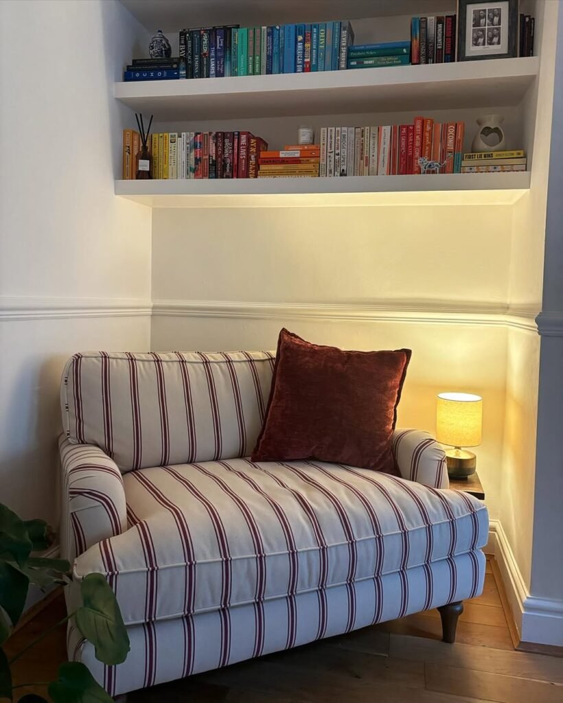 beautifil reading corner