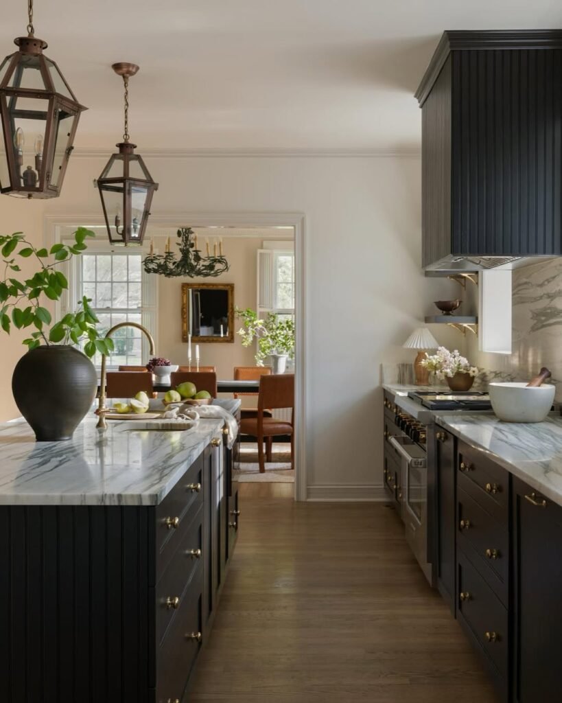 closed kitchen with cased opening 2