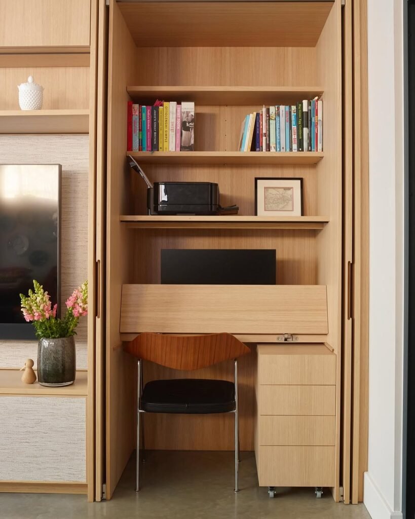 hidden office cabinets idea 2