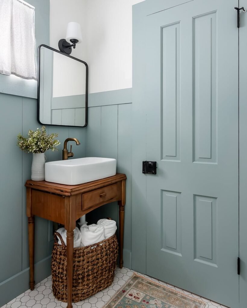 stunning bathroom space in mount saint anne
