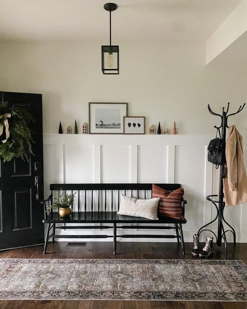 swiss coffee entryway